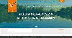 Desktop Screenshot of ecojob.nl